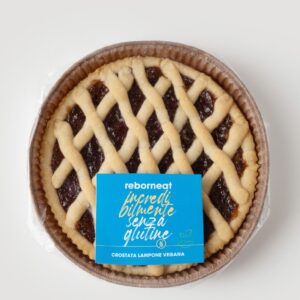 Crostata confettura di lamponi